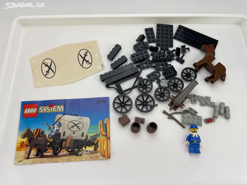 Lego 6716 Weapons Wagon (Western, Cowboys) - Praha - Sbazar.cz